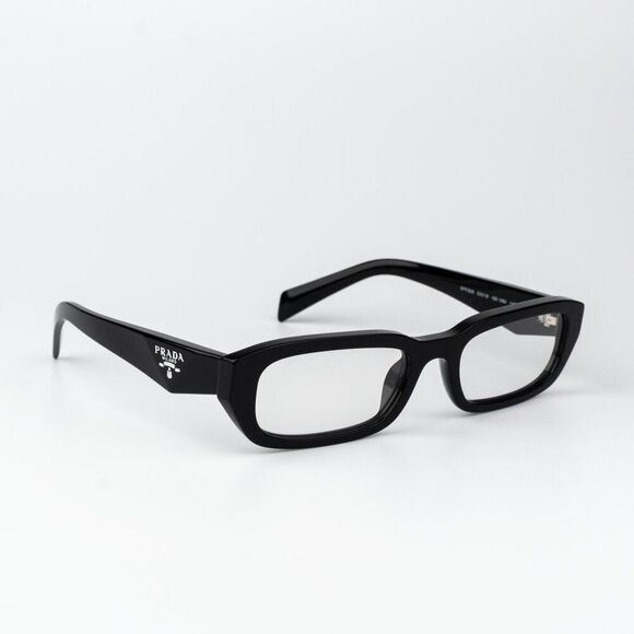 Prada Women Eyeglasses Black Rectangle PRB06S 16K08N NEW AUTHENTIC main image 8